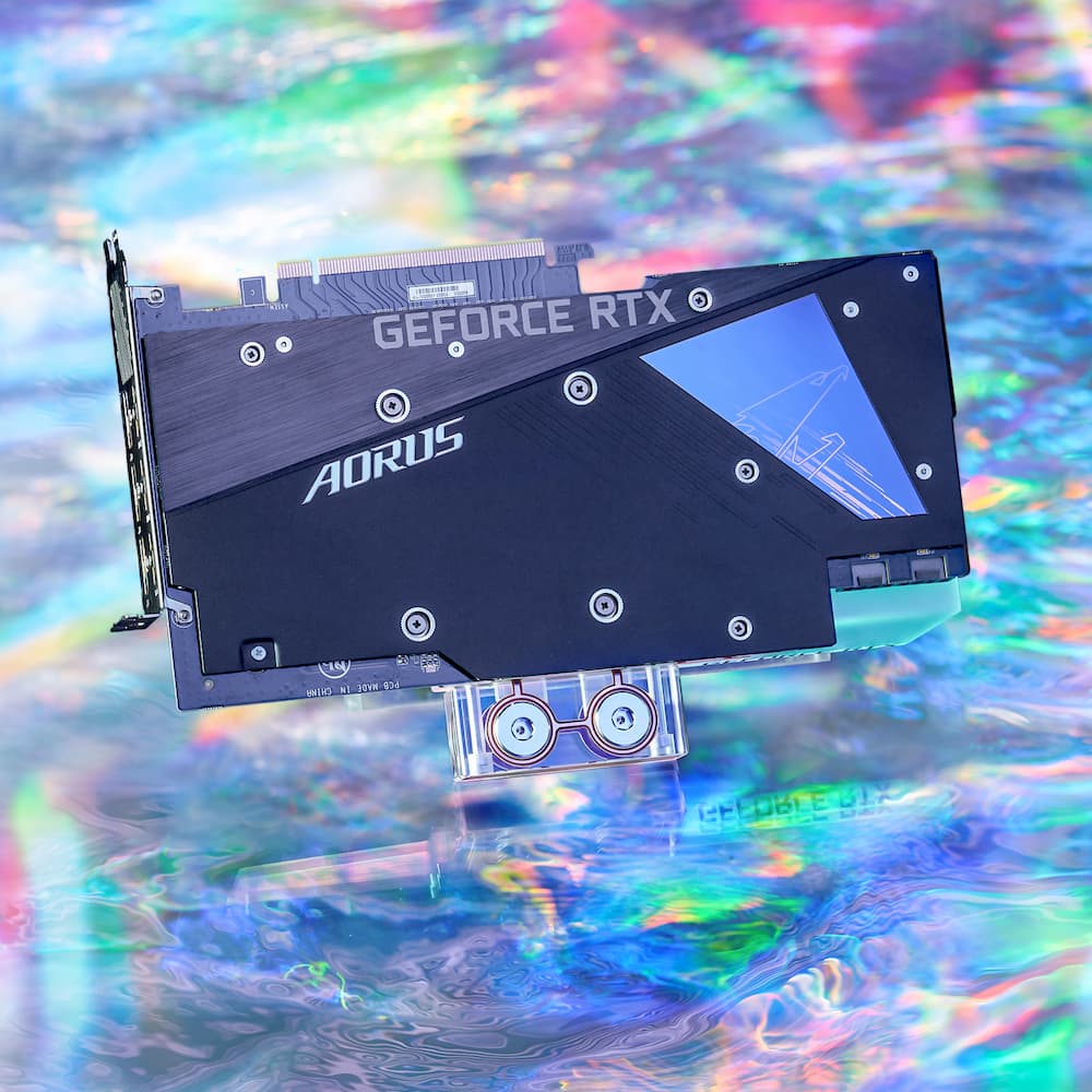 UNBOXING: Overview of AORUS RTX 3080 XTREME WATERFORCE WATERBLOCK